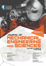 Journal of Mechanical Engineering and Sciences